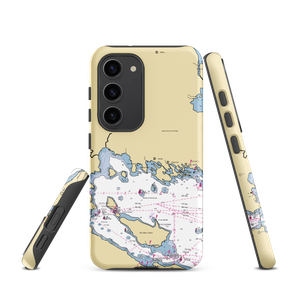 E J Mertaugh Boat Works (Hessel, MI) NOAA Chart Samsung Phone Case