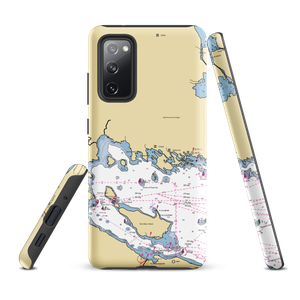 Spring Lodge & Cottages (Hessel, MI) NOAA Chart Samsung Phone Case