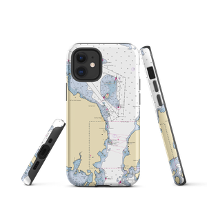 Detour Harbor Marina (De Tour Village, MI) NOAA Chart  Tough iPhone Case