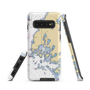 Fort Drummond Marine (De Tour Village, MI) NOAA Chart Samsung Phone Case