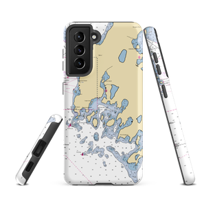 Fort Drummond Marine (De Tour Village, MI) NOAA Chart Samsung Phone Case