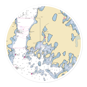 Fort Drummond Marine (De Tour Village, MI) NOAA Chart Sticker