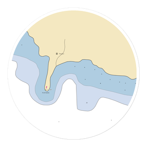 Thessalon Municipal Marina (Drummond Island, MI) NOAA Chart Sticker