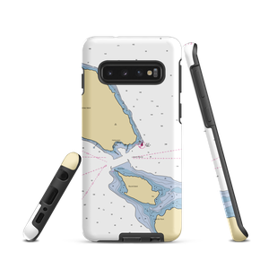 East Dock (Mackinac Island, MI) NOAA Chart Samsung Phone Case