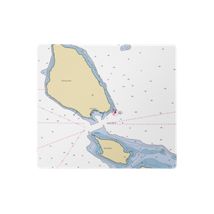 East Dock (Mackinac Island, MI) NOAA Chart  Gaming Mouse Pad