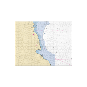 Mackinac Marine Services (Mackinac Island, MI) NOAA Chart Jigsaw Puzzle