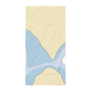 Sunset Shores Resort (Eckerman, MI) NOAA Chart Towel