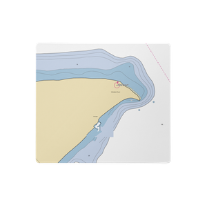 Whitefish Point State Docks (Paradise, MI) NOAA Chart  Gaming Mouse Pad