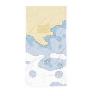 Garfield Township Naubinway Marina (Naubinway, MI) NOAA Chart Towel
