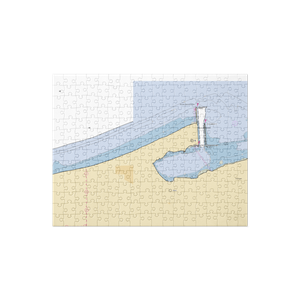 Burt Township Marina (Grand Marais, MI) NOAA Chart Jigsaw Puzzle