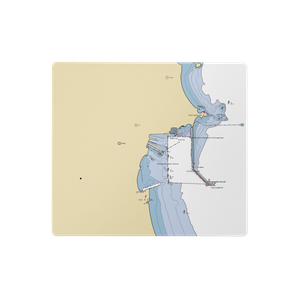 Marquette Dock Association (Skandia, MI) NOAA Chart  Gaming Mouse Pad