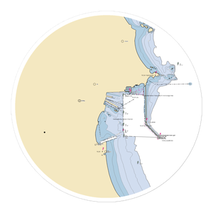 Marquette Dock Association (Skandia, MI) NOAA Chart Sticker