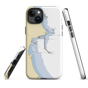 Marquette Fish Producers Association (Skandia, MI) NOAA Chart  Tough iPhone Case