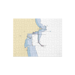 Marquette Fish Producers Association (Skandia, MI) NOAA Chart Jigsaw Puzzle