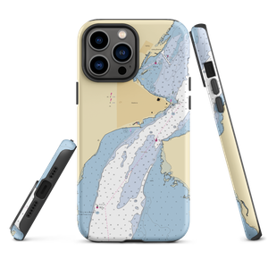 Gladstone Municipal Marina (Escanaba, MI) NOAA Chart  Tough iPhone Case