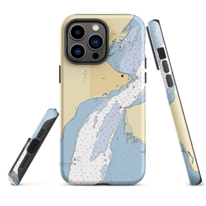 Gladstone Municipal Marina (Escanaba, MI) NOAA Chart  Tough iPhone Case