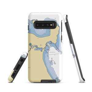 Presque Isle Marina (Skandia, MI) NOAA Chart Samsung Phone Case