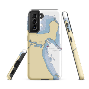 Presque Isle Marina (Skandia, MI) NOAA Chart Samsung Phone Case