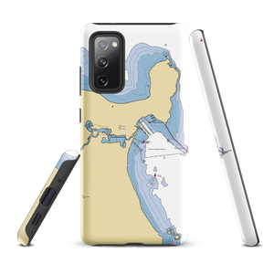 Presque Isle Marina (Skandia, MI) NOAA Chart Samsung Phone Case