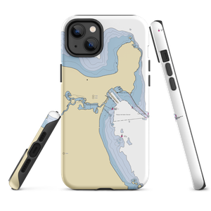 Presque Isle Marina (Skandia, MI) NOAA Chart  Tough iPhone Case