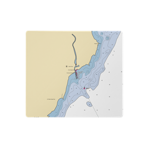 Cedar River State Harbor (Cedar River, MI) NOAA Chart  Gaming Mouse Pad