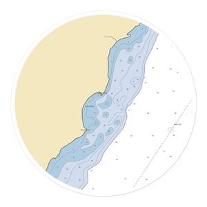 Harbor Light Marina (Cedar River, MI) NOAA Chart Sticker