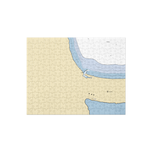 Big Bay Harbor State Dock (Big Bay, MI) NOAA Chart Jigsaw Puzzle