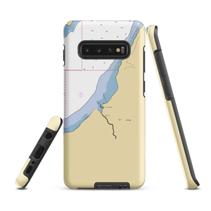 L'Anse Municipal Marina (Lanse, MI) NOAA Chart Samsung Phone Case