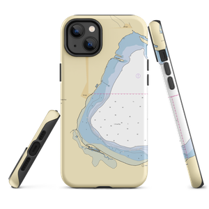 Baraga Lakeside Inn (Lanse, MI) NOAA Chart  Tough iPhone Case