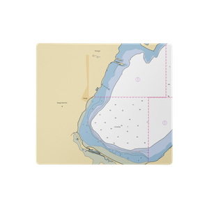 Baraga Lakeside Inn (Lanse, MI) NOAA Chart  Gaming Mouse Pad