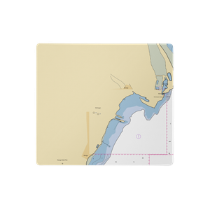 Baraga Municipal Marina (Lanse, MI) NOAA Chart  Gaming Mouse Pad