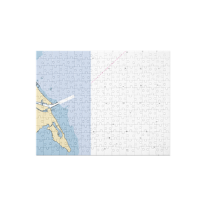 Mystery Ship Marina & Museum (Marinette, WI) NOAA Chart Jigsaw Puzzle