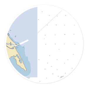 Mystery Ship Marina & Museum (Marinette, WI) NOAA Chart Sticker