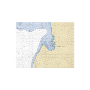 Alibi Dock Marina (Fish Creek, WI) NOAA Chart Jigsaw Puzzle