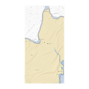 Bayview Resort & Harbor, Inc. (Ellison Bay, WI) NOAA Chart Towel