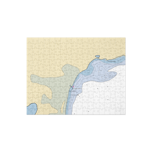 Grand Traverse Bay Docks (Mohawk, MI) NOAA Chart Jigsaw Puzzle