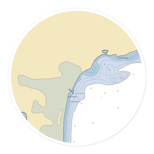 Grand Traverse Bay Docks (Mohawk, MI) NOAA Chart Sticker