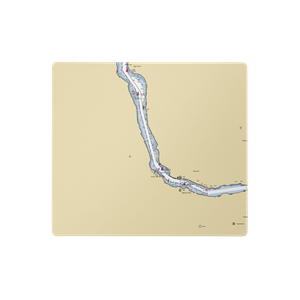 Markham's Marina (Dodgeville, MI) NOAA Chart  Gaming Mouse Pad