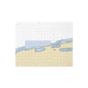 Eagle Harbor State Docks (Mohawk, MI) NOAA Chart Jigsaw Puzzle