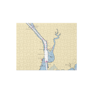 Mooring Pier (Dollar Bay, MI) NOAA Chart Jigsaw Puzzle