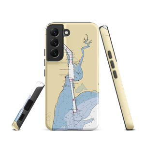 Rasce Marina (Dollar Bay, MI) NOAA Chart Samsung Phone Case