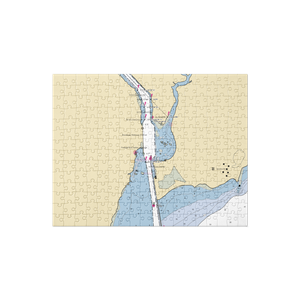 Rasce Marina (Dollar Bay, MI) NOAA Chart Jigsaw Puzzle