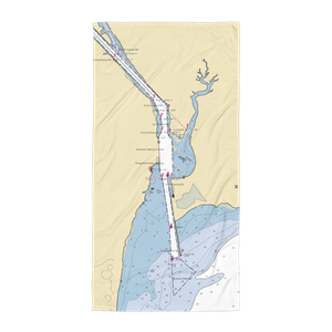 Rasce Marina (Dollar Bay, MI) NOAA Chart Towel