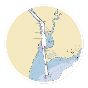 Rasce Marina (Dollar Bay, MI) NOAA Chart Sticker