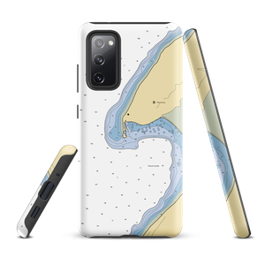 Pequaming Marina (Lanse, MI) NOAA Chart Samsung Phone Case