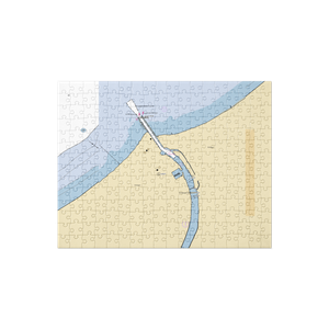 Ontonagon Marina (Ontonagon, MI) NOAA Chart Jigsaw Puzzle