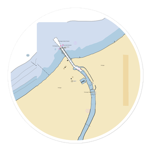 Ontonagon Marina (Ontonagon, MI) NOAA Chart Sticker