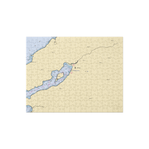 Windigo Ranger Ferry Station (Grand Portage, MN) NOAA Chart Jigsaw Puzzle