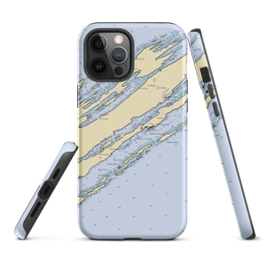 Rock Harbor Dock (Mohawk, MI) NOAA Chart  Tough iPhone Case