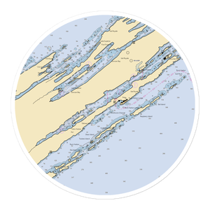 Rock Harbor Dock (Mohawk, MI) NOAA Chart Sticker